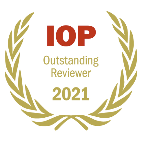 IOP Outstanding Reviewer Awards 2021